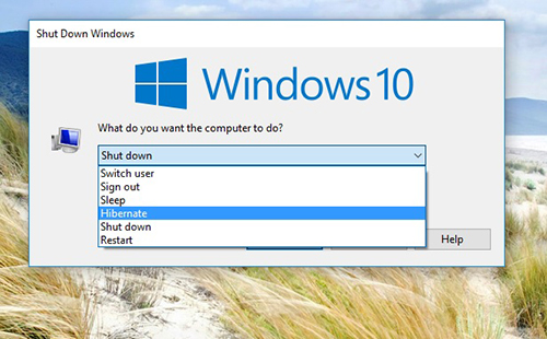 Hibernate và cách bật, tắt tính năng Hibernate trên Windows 10